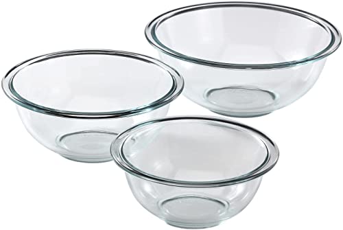 Pyrex Smart Essentials 3-Piece Mixing Bowl Set