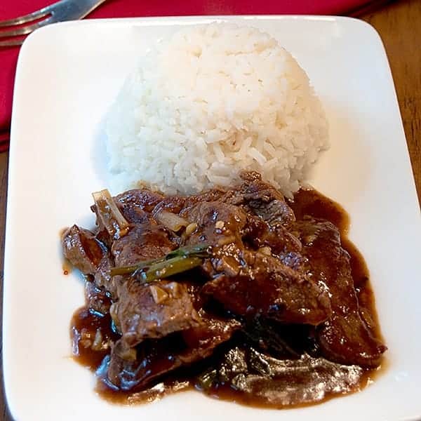 Beef and Scallion StirFry