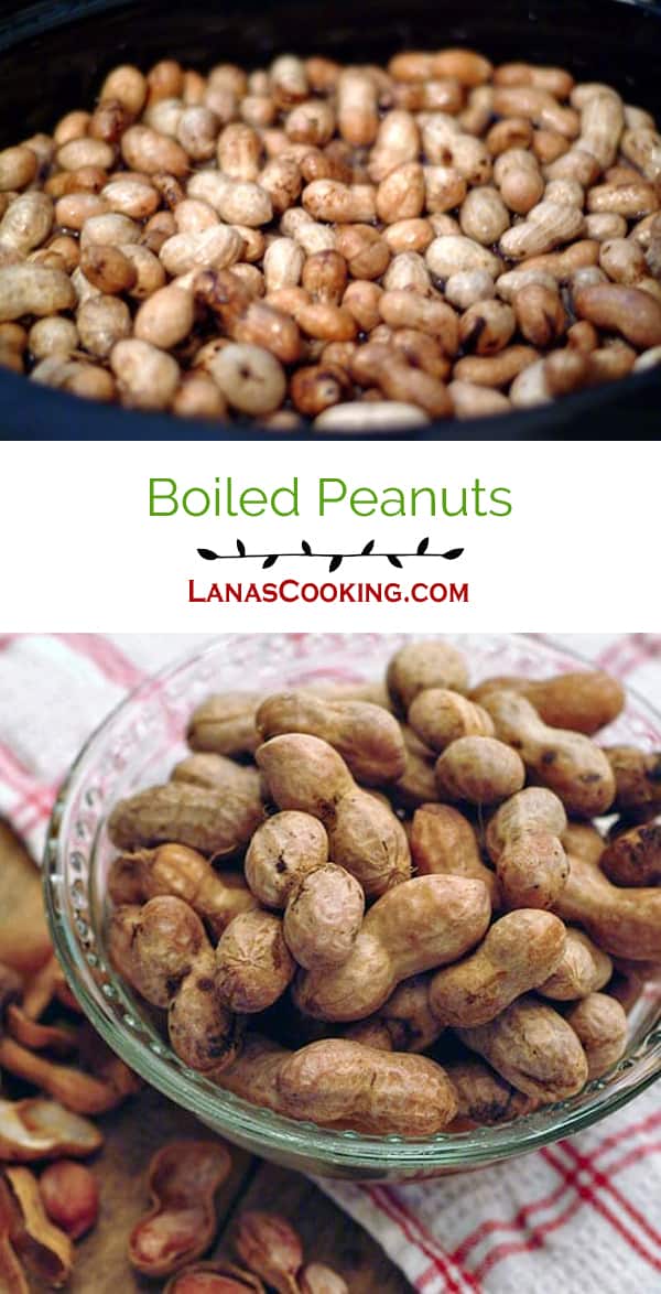 Boiled Peanuts - a little salty, a little earthy, a lot delicious! A real southern delicacy.  https://www.lanascooking.com/boiled-peanuts/