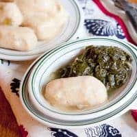 Corn dodgers are a very old Southern recipe served as an accompaniment to turnip greens. They are similar to a cornmeal dumpling. https://www.lanascooking.com/corn-dodgers