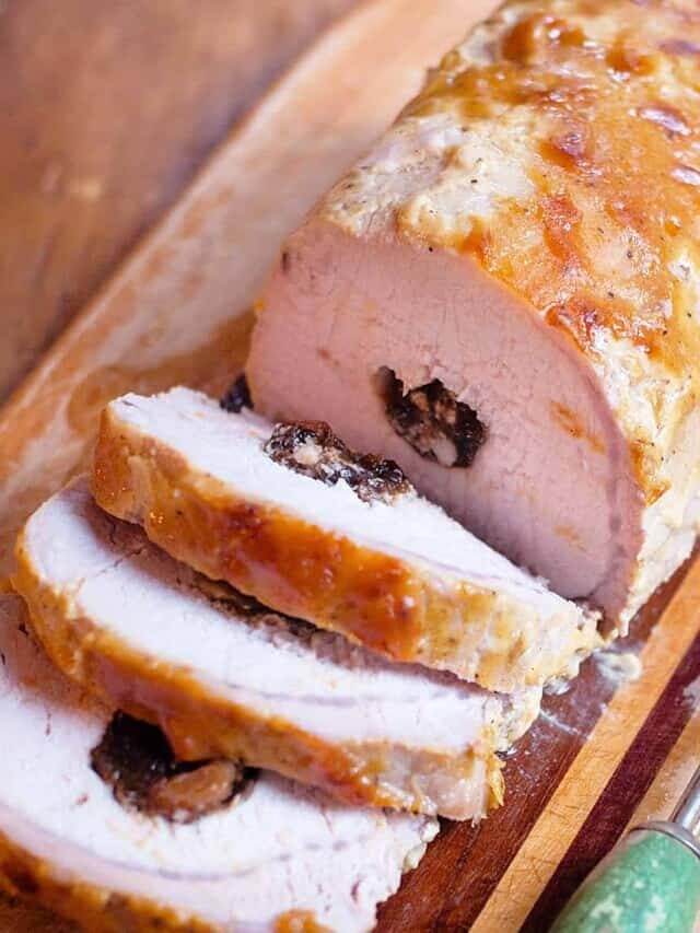 Apricot and Prune Stuffed Pork Loin Story