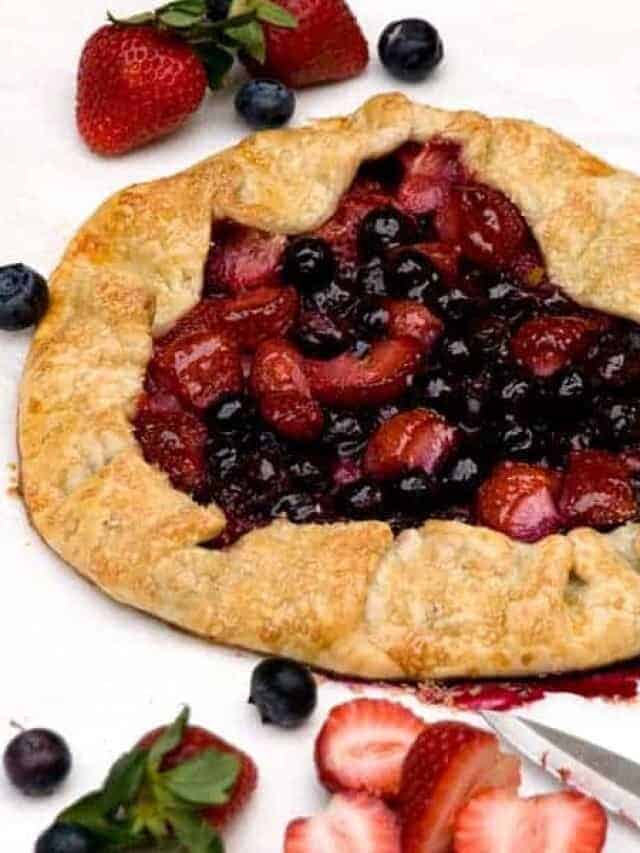 Mixed Berry Crostata Story