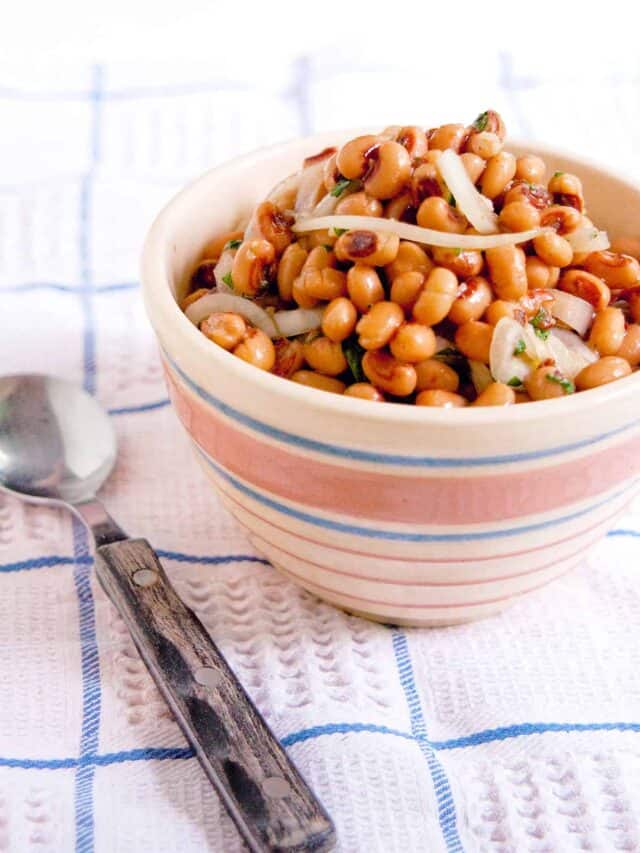 Black Eyed Pea Salad Story