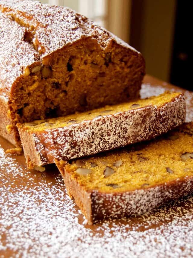 Amazing Black Walnut Pumpkin Bread Story