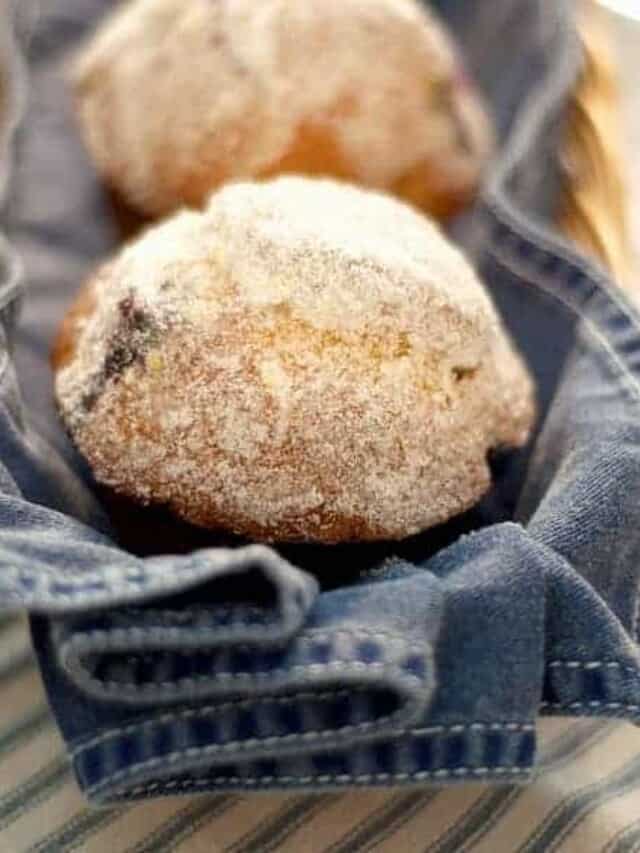 Blueberry Lemon Muffins Story