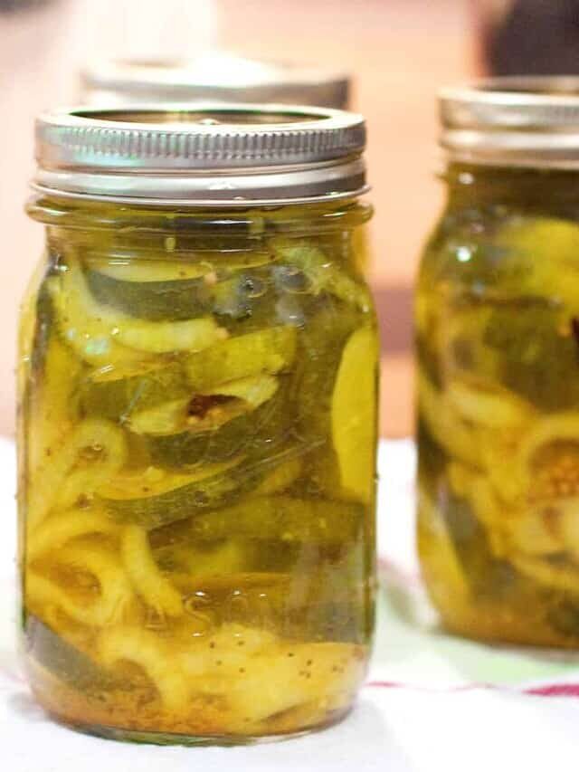 Sugar Free Bread and Butter Pickles Story