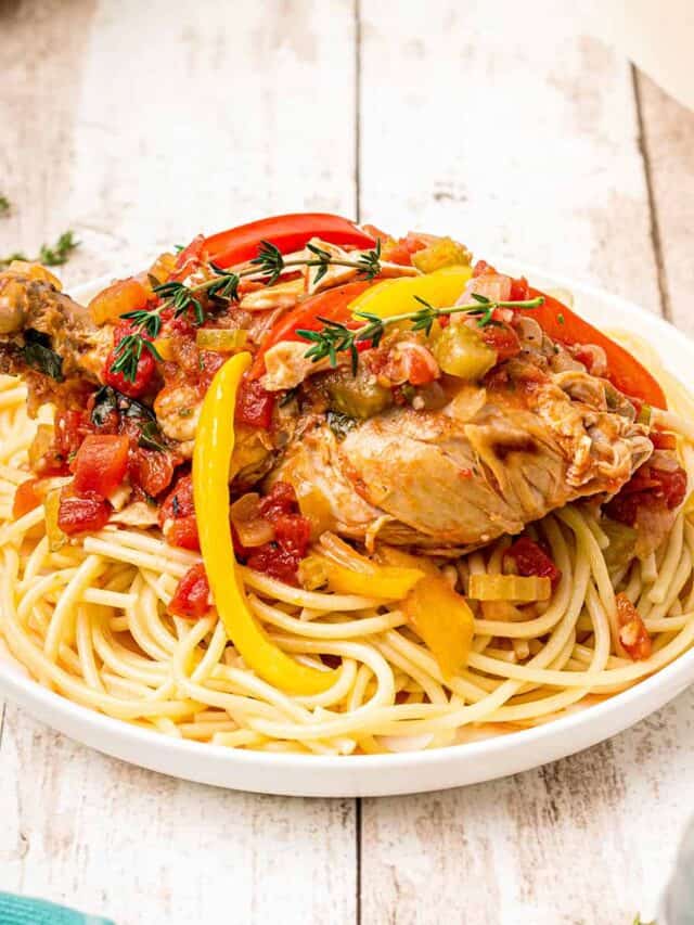 Dutch Oven Chicken Cacciatore Story