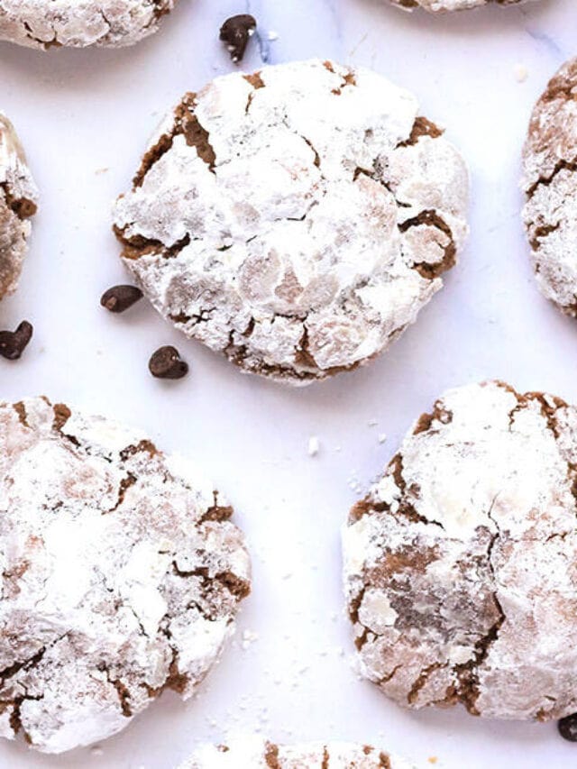 Chocolate Crinkle Cookies Story