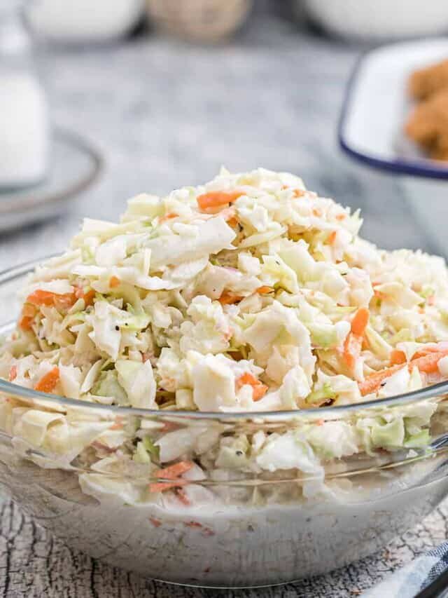 Copycat KFC Coleslaw Story