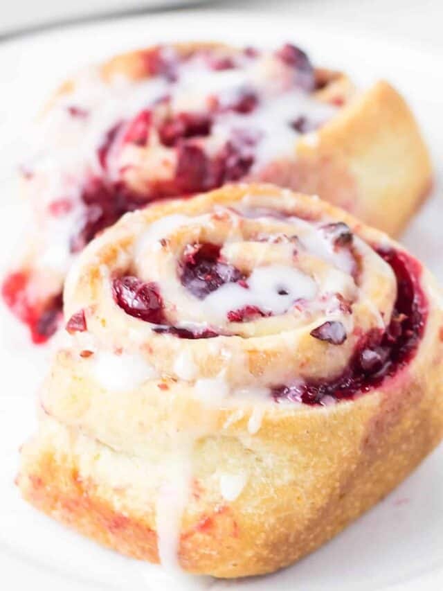 Cranberry Orange Sweet Rolls Story