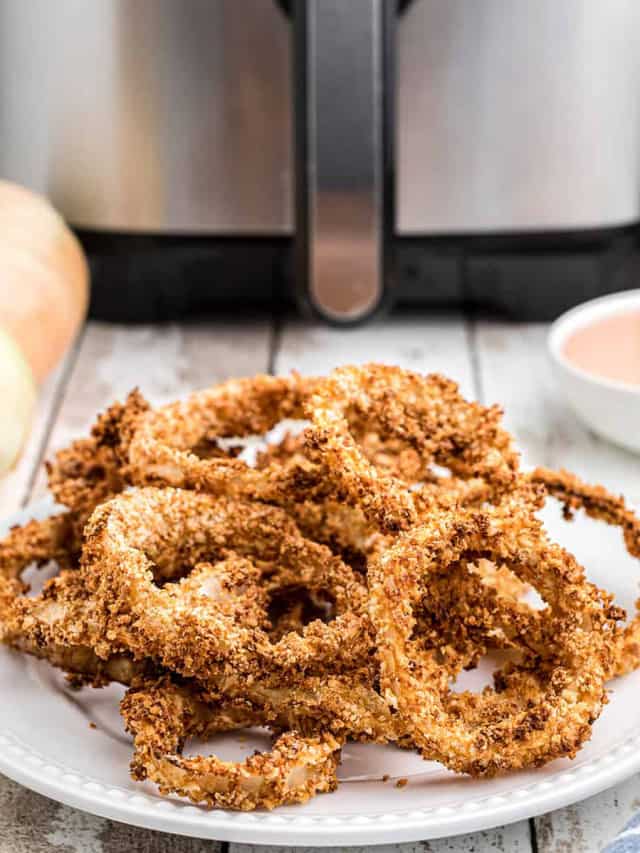 Crispy Air Fryer Onion Rings Story