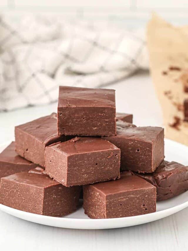 Easy 5-Minute Microwave Fudge Story