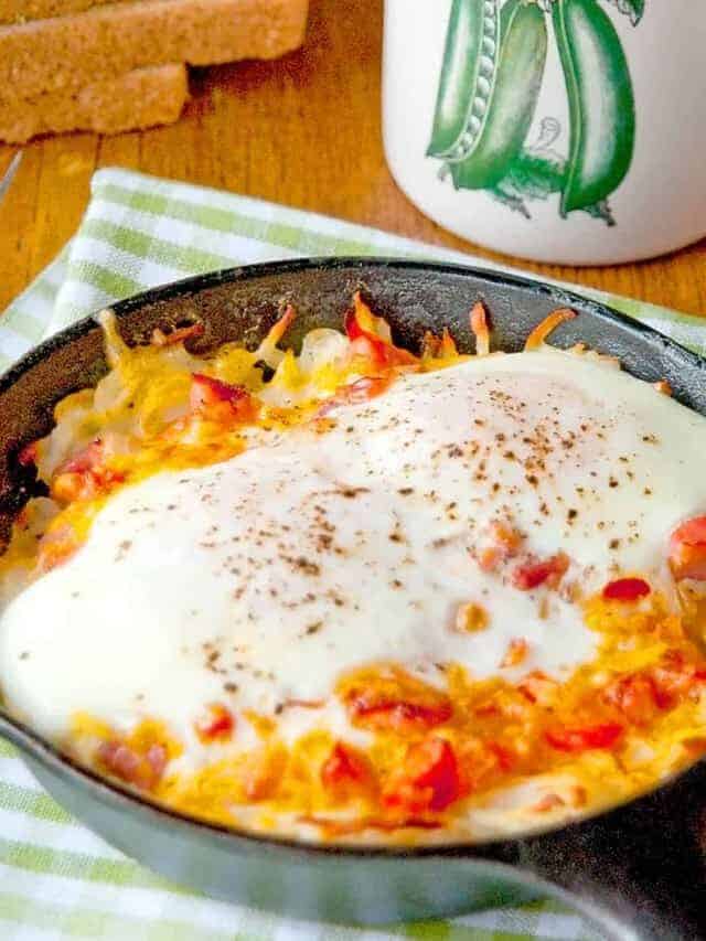 Hash Brown Omelet Skillets Story