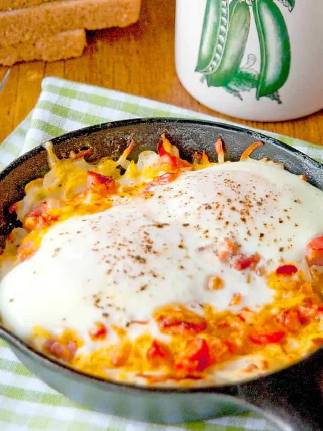 Hash Brown Omelet Skillets Story