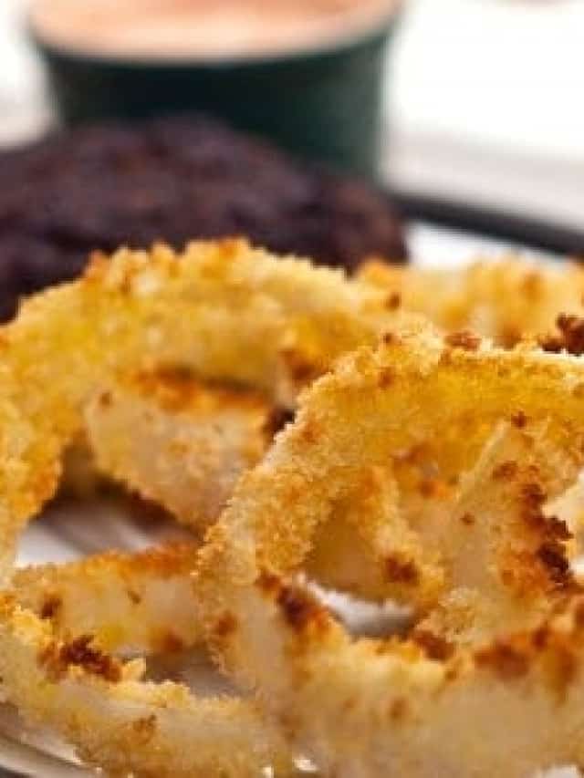 Baked Panko Onion Rings Story