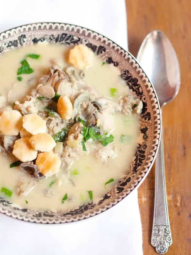 Amazing Classic Creamy Oyster Stew Story