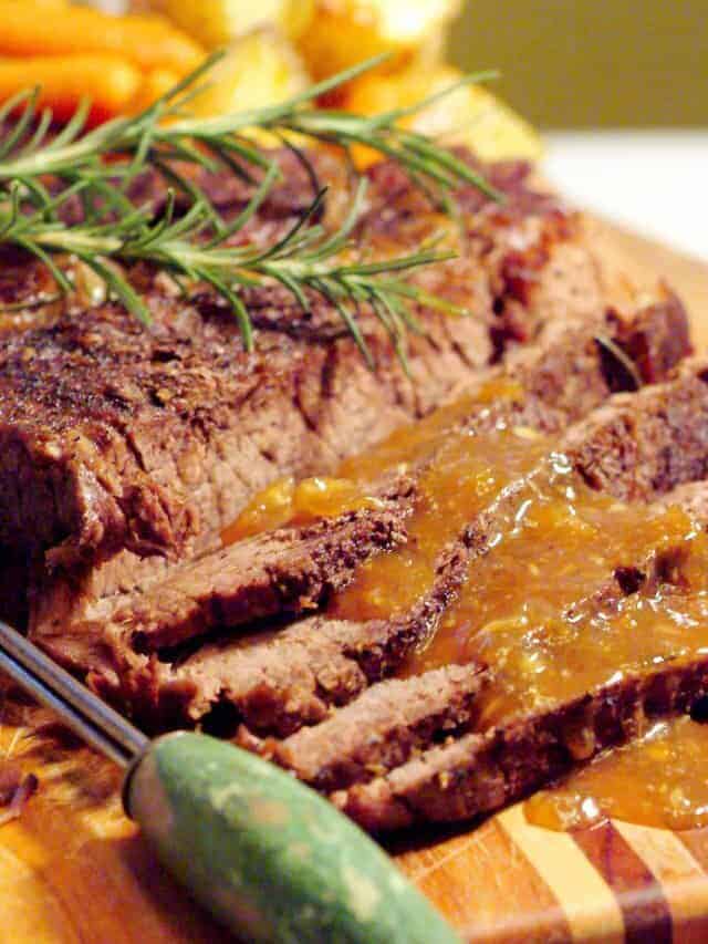 Oven Baked Pot Roast and Gravy Story