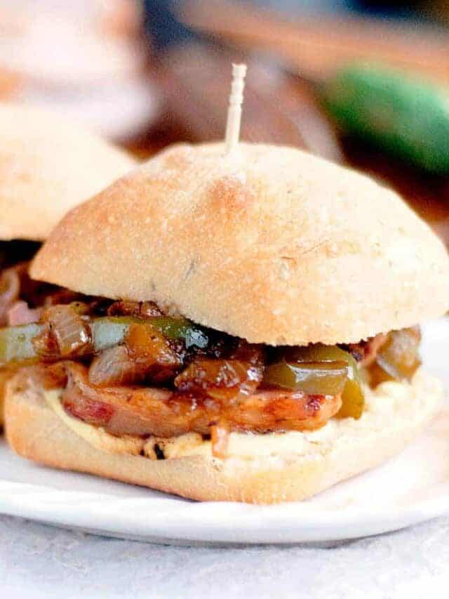 Roasted Pork Tenderloin Sandwich Story