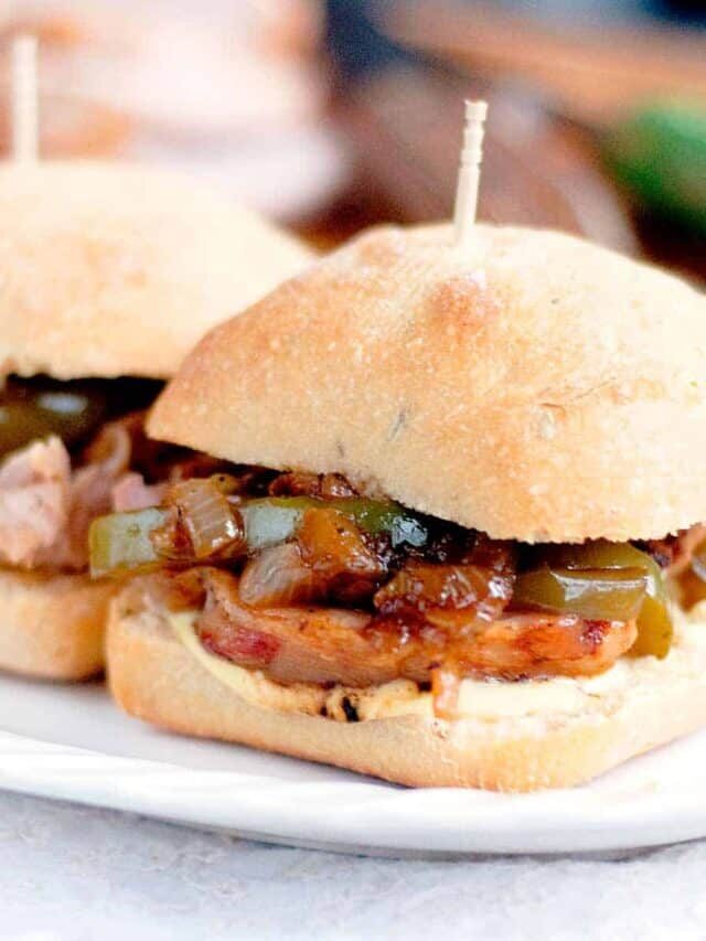 Roasted Pork Tenderloin Sandwich Story