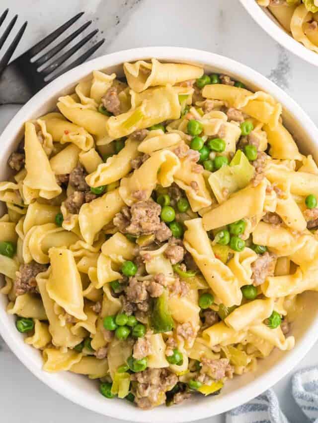 Sausage and Leek Pasta Story