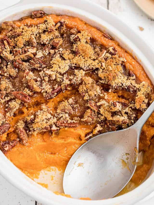 Southern Sweet Potato Casserole Story