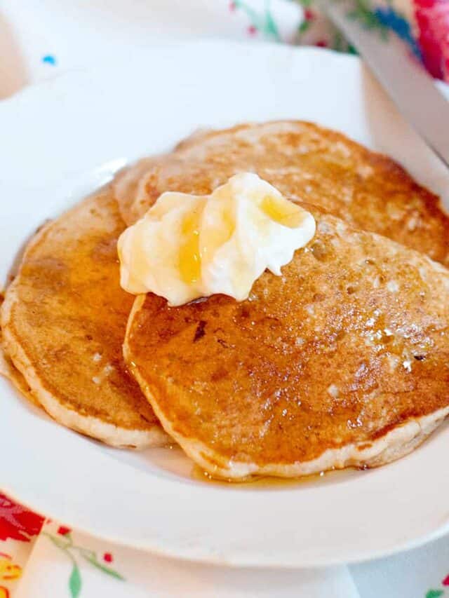 Delicious Spiced Pear Pancakes Story