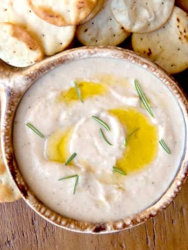 Spicy White Bean Dip Story