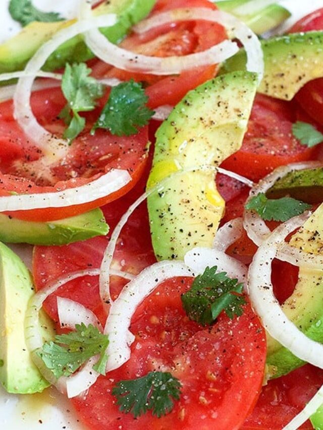 Tomato and Avocado Salad Story