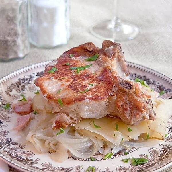 Pork Chops with Potatoes