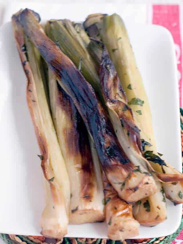 Roasted Leeks