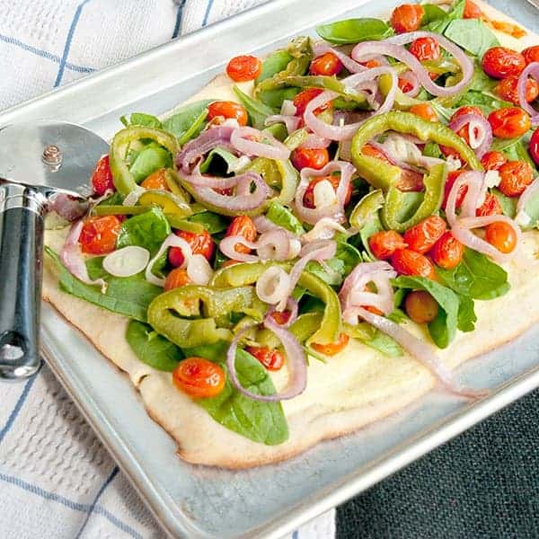 Roasted Veggie Pizza