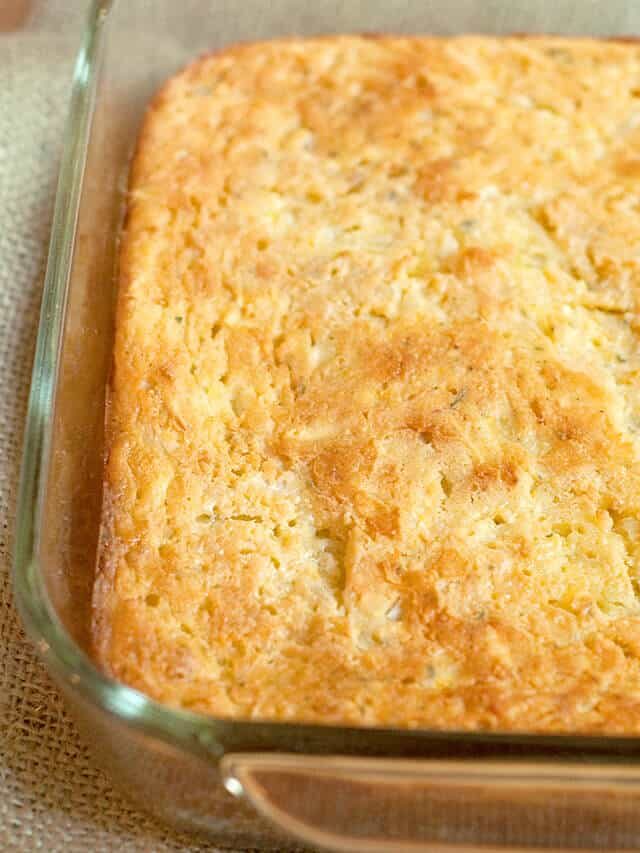 Squash and Cornbread Casserole