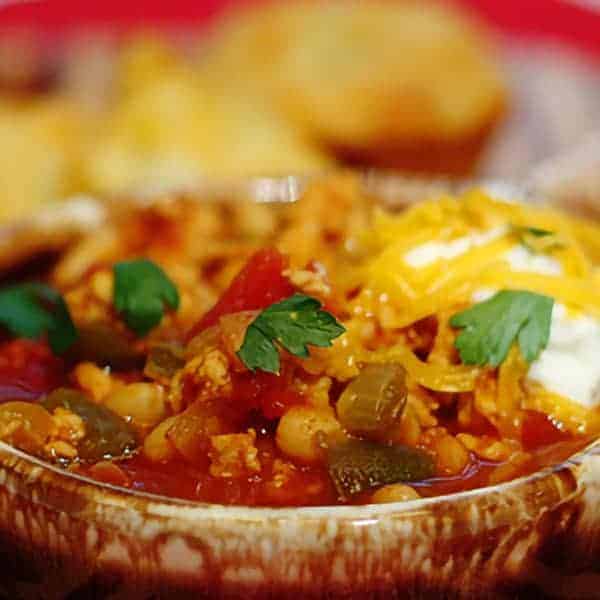 White Bean Turkey Chili