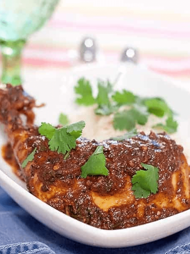 Coriander Chicken with Cilantro Rice Story