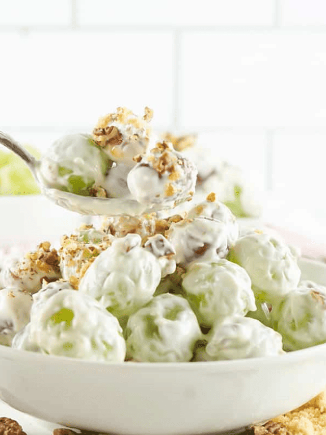 Creamy Grape Salad Story