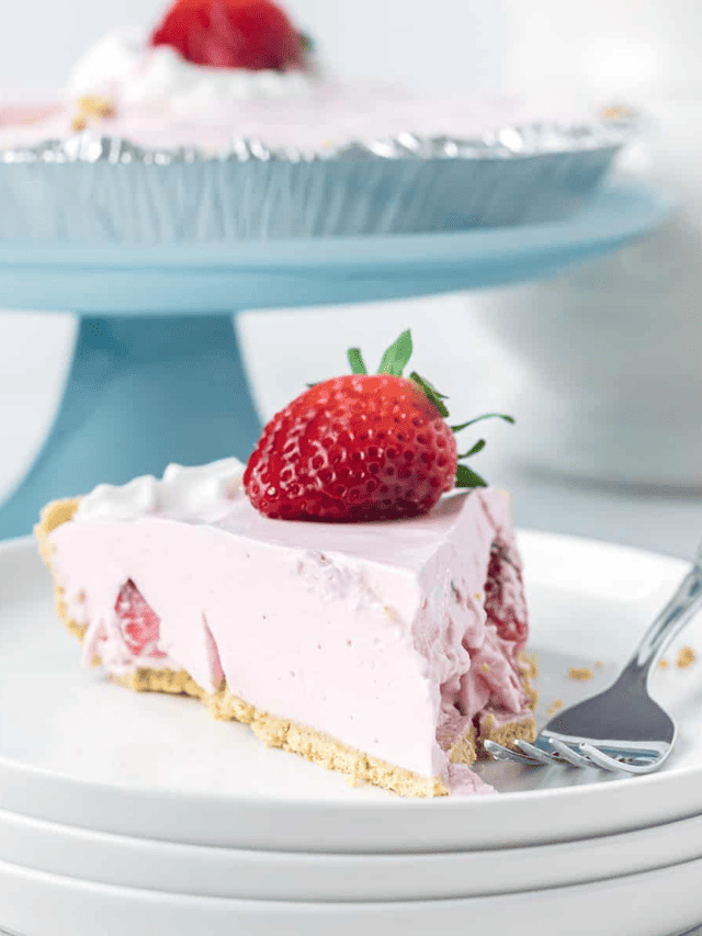 Easy Strawberry Jello Pie Story