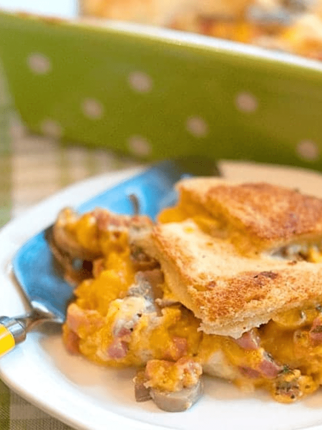 Ham and Cheese Strata Story