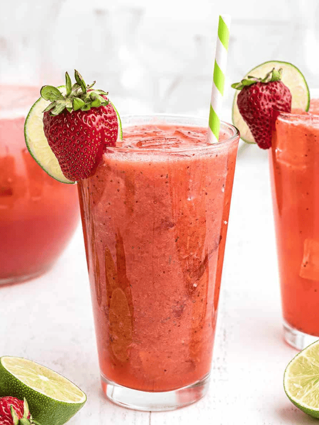 The Best Strawberry Lemon Limeade Story